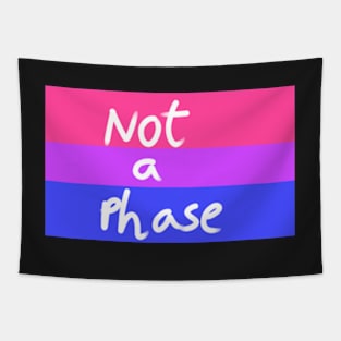 Not A phase - Bi pride Tapestry