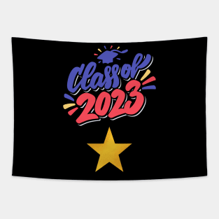 Star Class of 2023 - preschool kid, kindergarten, elementary, middle school graduates Tapestry