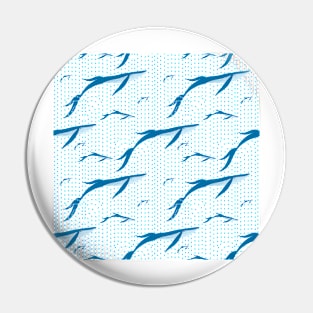 Whale-rain Pin