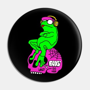 Lazy Frog Chillin 03 Pin