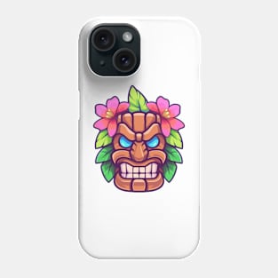 Vector Tiki Mask Phone Case