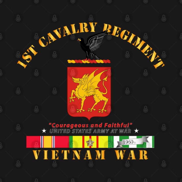 1st Cavalry Regiment - COA -Vietnam VN SVC by twix123844