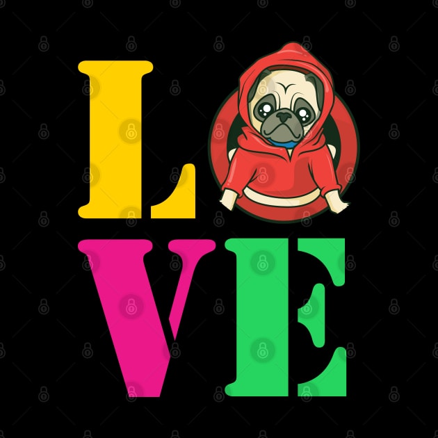 Love with dog design, valentine design by docferds