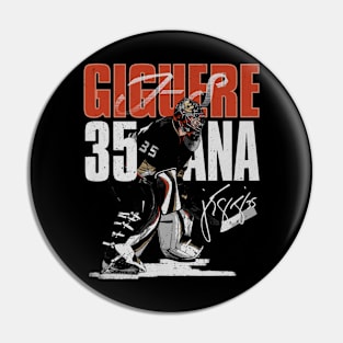 Jean-Sebastien Giguere Anaheim Bold Pin