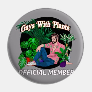 Gay with houseplants - official member! Pin