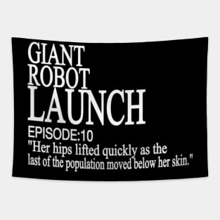 Giant Robot Launch Tapestry