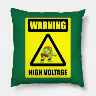 High Voltage Blanka Pillow