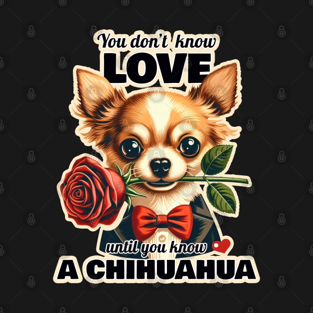 Chihuahua Valentin's day by k9-tee