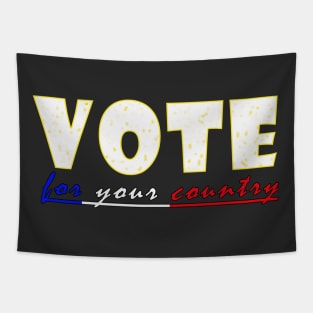 Vote for your country Tapestry