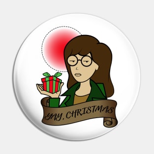 YAY, CHRISTMAS Pin