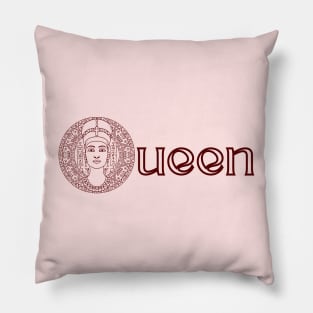 Happy mothers day queen Pillow