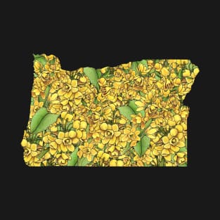 Oregon in Flowers T-Shirt