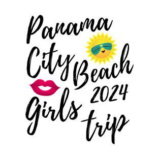 Panama City Girls Beach Trip 2024 Bachelorette Fun Matching T-Shirt