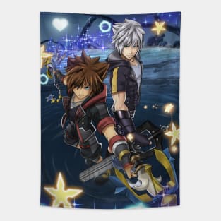 Sora and Riku KH3 Tapestry