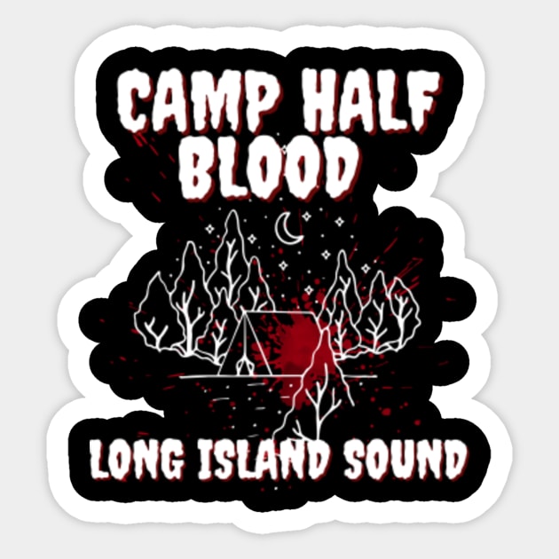 Camp Half Blood Long Island Sound - Graphic Designs - Sticker