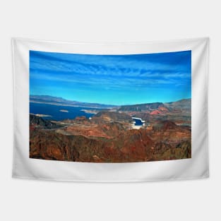 Hoover Dam Lake Mead Arizona Nevada America Tapestry