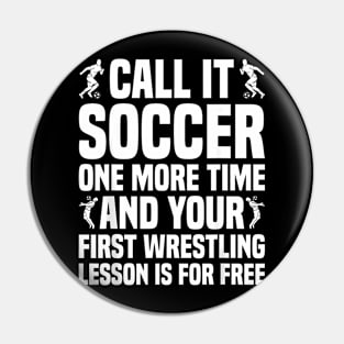 Soccer Player Football Player Soccer Net Soccer Coach Pin