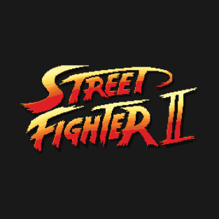 Street Fighter II Logo T-Shirt