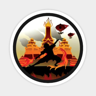 The Last Airbender Zuko Fire Nation Magnet