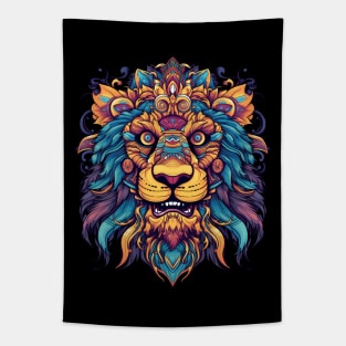 Fantasy Lion Tapestry