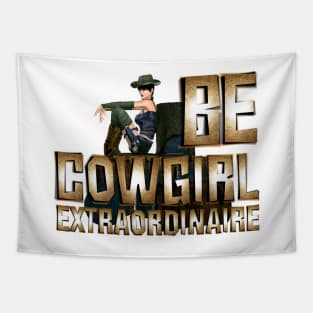 Cowgirl Extraordinaire Tapestry