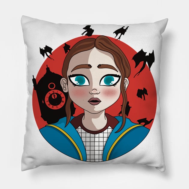 Stranger Things - Max Mayfield Pillow by SabartDM