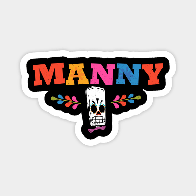 Coco Manny Calavera Magnet by ItokoDesign