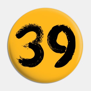 Number 39 Pin