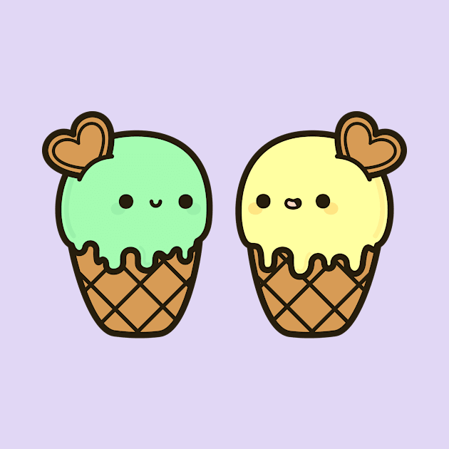 Ice cream love by peppermintpopuk