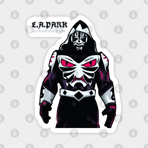 Feel-Ink La Parka Original Mexican Wrestler Magnet by FeelInksense