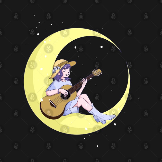 Fly me to the moon - Guitar player by yphien