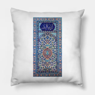 Traditional blue turkish pattern Pillow
