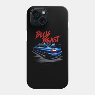 Blue Beast Phone Case