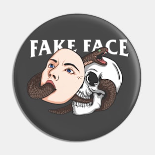 fake face Pin