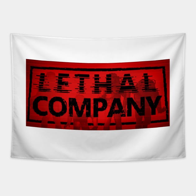 Lethal Company | video game Tapestry by Axto7