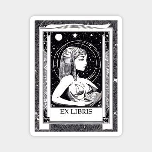 Art Deco Bookplate (Ex Libris) Magnet