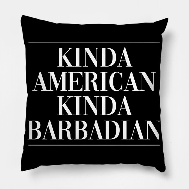 Barbadian american citizenship test . Perfect present for mother dad friend him or her Pillow by SerenityByAlex