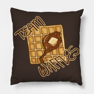 Team Waffles Pillow