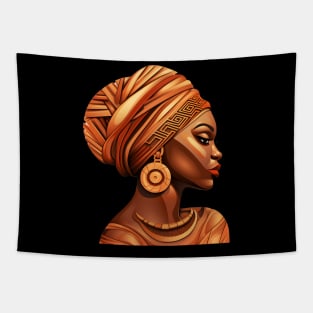 Afrocentric African Queen Black Pride Tapestry