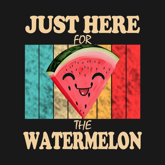 Just Here For The Watermelon by RainasArt