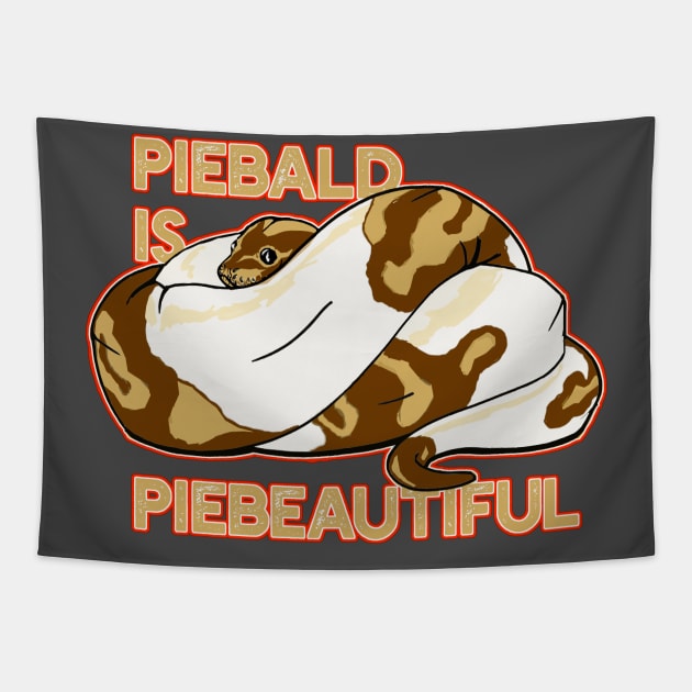 Piebald Ball Python Tapestry by saitken