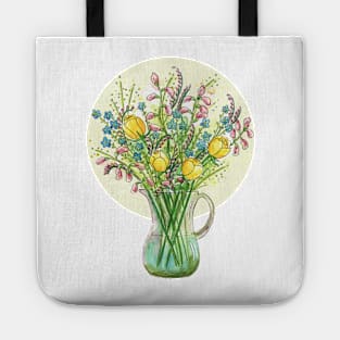 Flowers to Make Your Day Tote