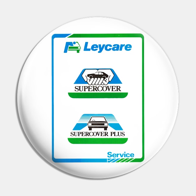 BRITISH LEYLAND LEYCARE - advert Pin by Throwback Motors