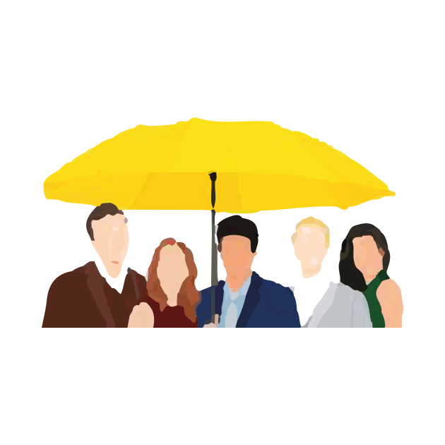 Yellow Umbrella by We Love Gifts