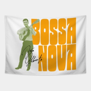 Joao Gilberto Bossa Nova Vintage Fan Art Tapestry