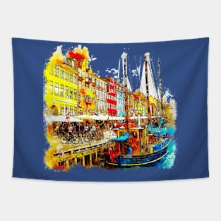 Old Port Vintage Tapestry