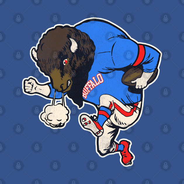 Discover Buffalo Reimagined Alternative Fighting Mascot - Buffalo - T-Shirt