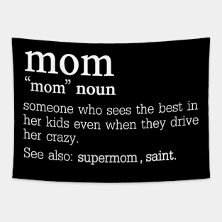 Mom Saint Noun Description Tapestry