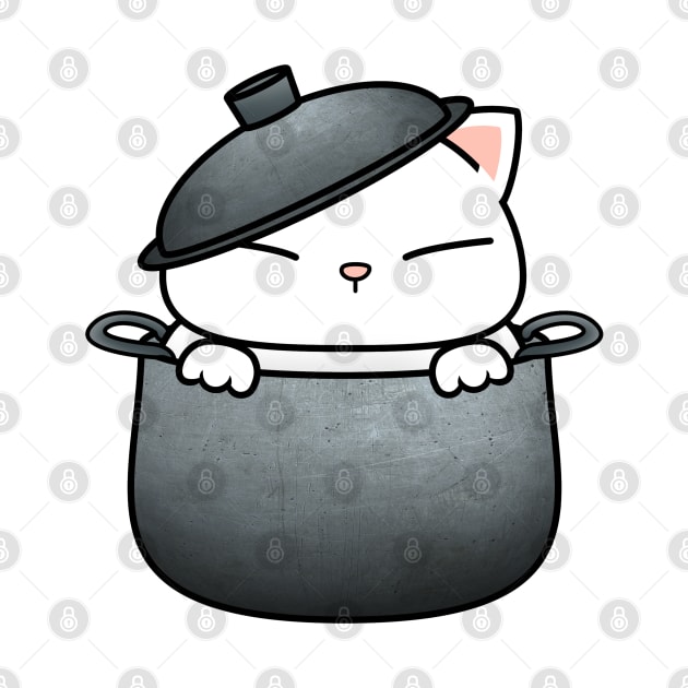 Cat in the Pot by Takeda_Art