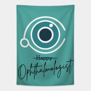 Happy Ophthalmologist Brafdesign Tapestry